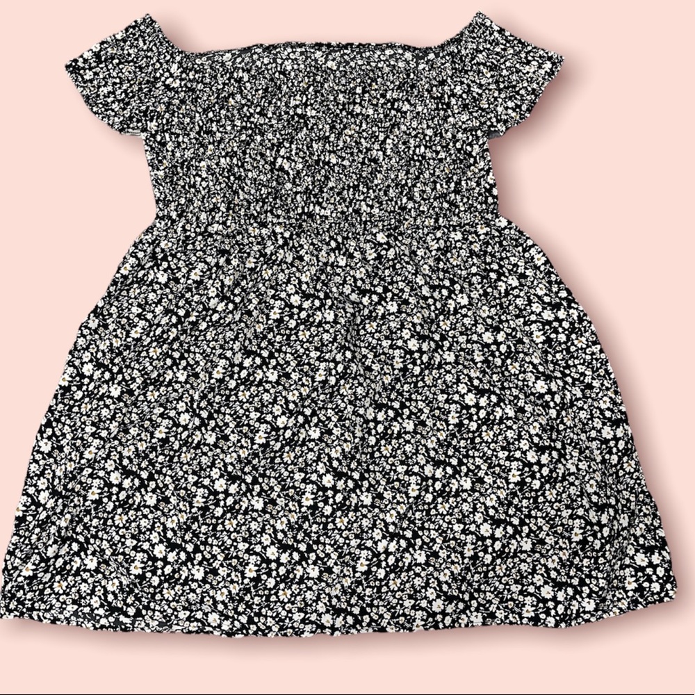 Off the Shoulder Floral Dress - Size 2XL